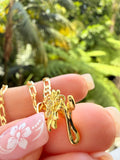 Dangling Sunflower Necklace