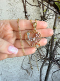 15 Floral Necklace