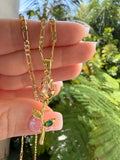 Dangling Rose Necklace