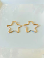 Tricolor Star Hoops