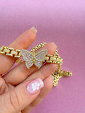 Extra Fancy Butterfly Necklace