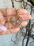 15 Floral Necklace