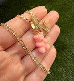 Icy Pink Gummy Bear & Letter
