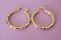 Hammered Tube Hoops
