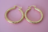 Hammered Tube Hoops