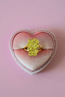 Gold Kitty Ring