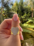 Hallie Heart Ring