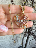 15 Floral Necklace