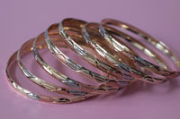 Scarlett Tricolor 7 Bangle Set