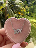 Grey Blossom Necklace
