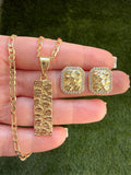 Nugget Bar & Earrings- Package Deal