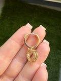 Heart Dangle Earrings