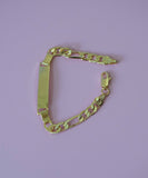 Kids Thick Figaro ID Bracelet