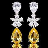 Canary Floral Earrings