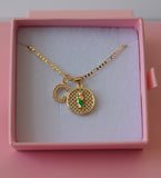 Round Diamond Saint Jude & Initial