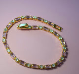 Pink Baguette Bracelet