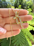 Fancy Bow Necklace