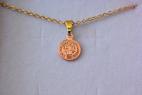 Dainty Saint Benedict With 2 Chain Options