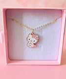 Soft Pink Kitty (Rolo Chain)