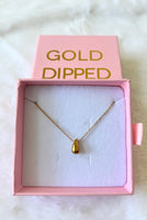 Gold Drop Necklace