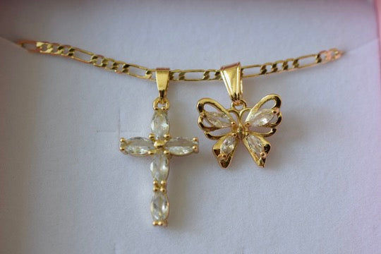 Marquise Cross & Butterfly