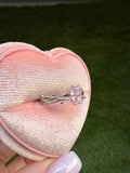 Julie Ring (pink/silver)