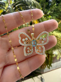Fancy Butterfly Necklace