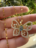 Fancy Butterfly Necklace