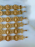 Mary Coin Bracelet