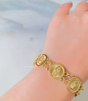 Mary Coin Bracelet