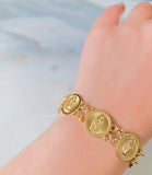 Mary Coin Bracelet