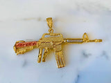 Tricolor Machine Gun Necklace