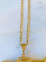 Tricolor Machine Gun Necklace