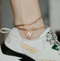 Icy Initial Anklet