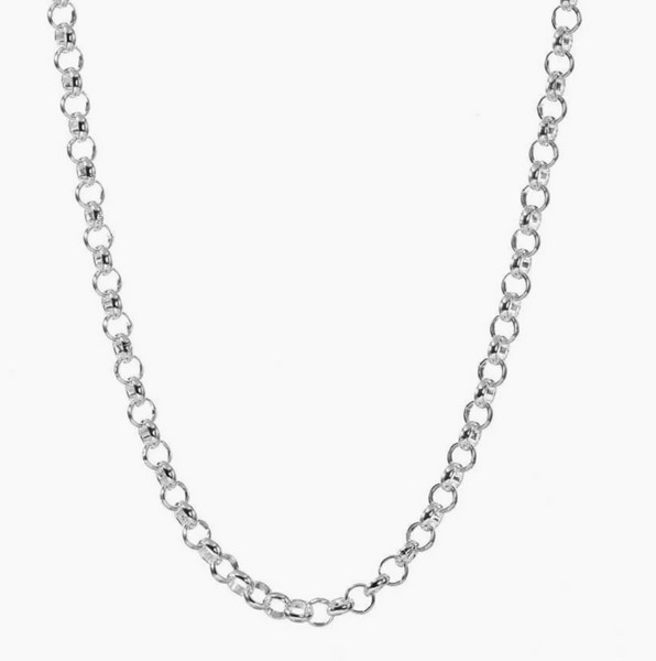 Silver Rolo Chain