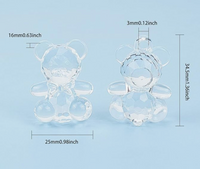 Crystal Teddy Figure