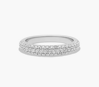 Adjustable Diamond Band (Silver)