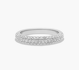 Adjustable Diamond Band (Silver)