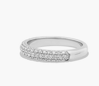 Adjustable Diamond Band (Silver)