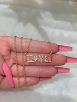 Love Bar Necklace