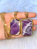 Natural Amethyst Necklace