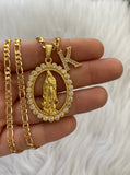 Bezel Bling Mary With Initial