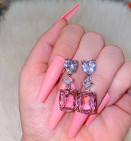 Jet Setter Earrings (Pink)
