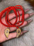 Set Of 2 Mary Heart Bracelets