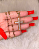 Icy Square Cross (Red)