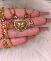 Love Doves Te Amo Breakable Heart Set With 2 Letters