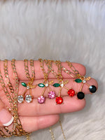 Cherry Necklace In 4 Color Choices