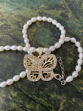 Mariposa Pearl Necklace
