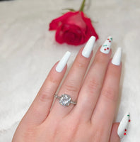 Dainty Halo Ring