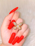 Bling Butterfly Ring